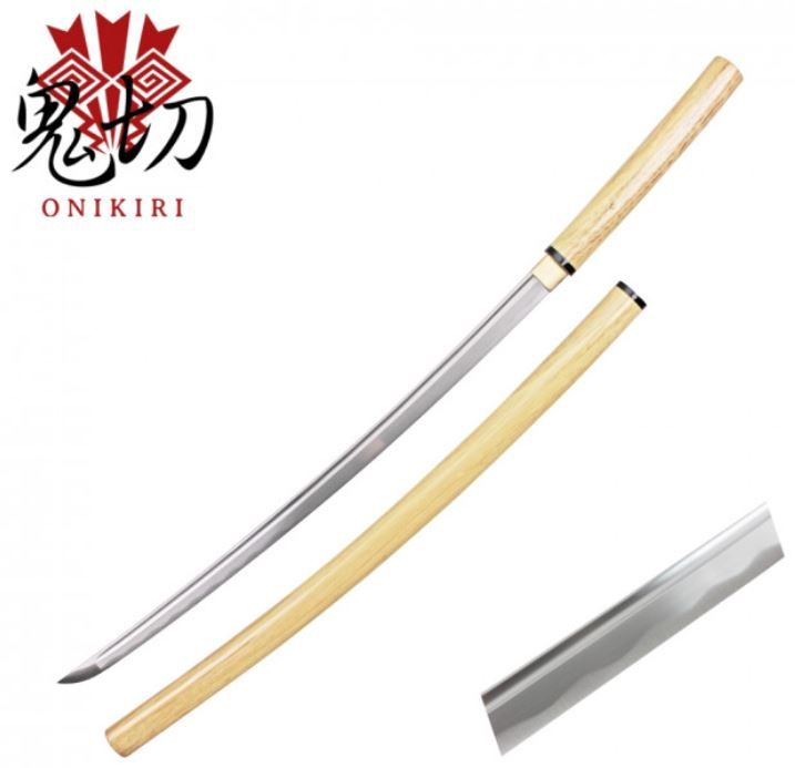 Katana: 1045 SS Wood scabb/hndl