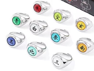 Rings: Naruto assort&#39;d