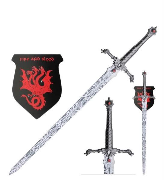 Sword: Metal HNDL Cross Guard Medieval