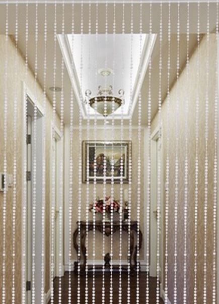 Beaded Curtain: Acrylic Crystal RND Buttons