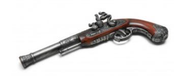 Foam: Pirate  Flintlock Pistol 14&quot;