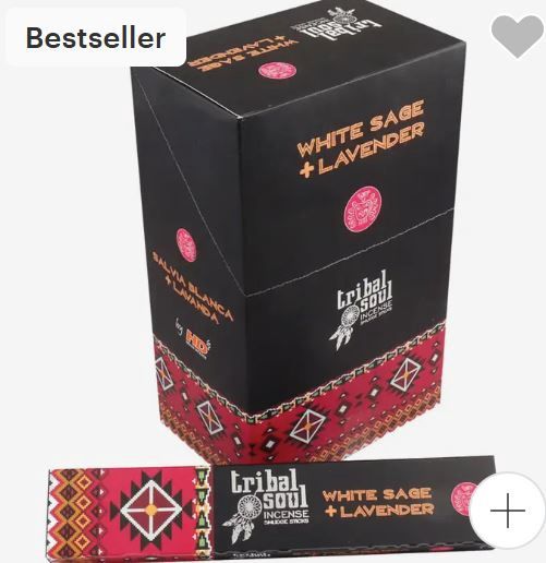 Smudging Incense: WHT Sage &amp; Lavendar