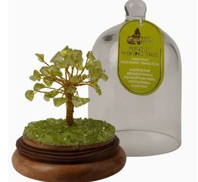 Wish Tree: Domed Multi  gemstones Tree