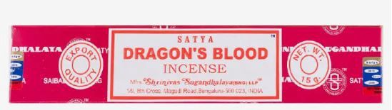 Satya Incense: Dragon&#39;s Blood 15gm