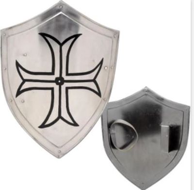 Shield: Knight Heater templar Cross
