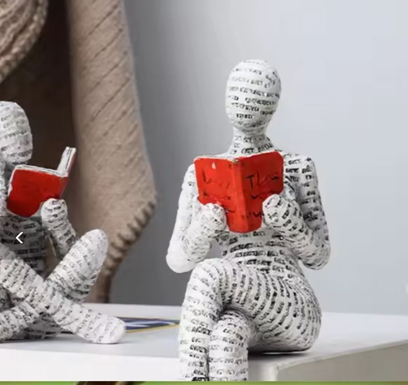 Woman Reading Figure