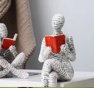 Woman Reading Figure