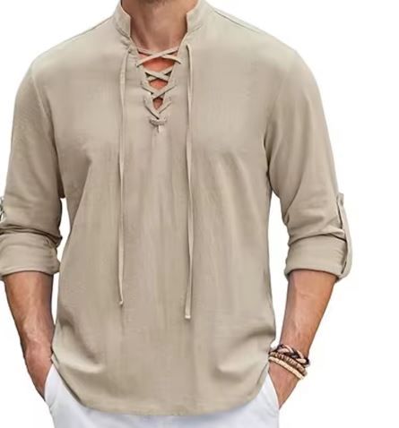 Viking Shirt :Cotton Linen