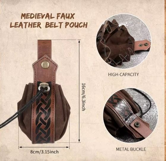 Celtic Drawstring POUCH