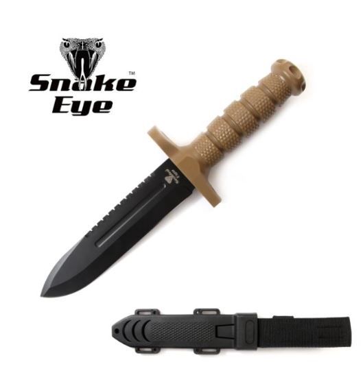 FXD Hunt KNF; BRWN HNDL Hard Sheath 12&quot;