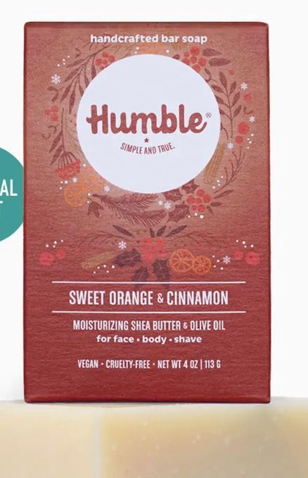 HB Soap Bar: Sweet Orange&amp;Cinnamon 4oz