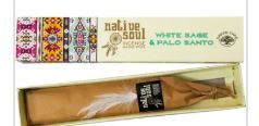 Incense: Native Soul WHT Sage&amp;Palo Santo 15gm