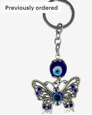 Keychain: Evil Eye or Hamsa
