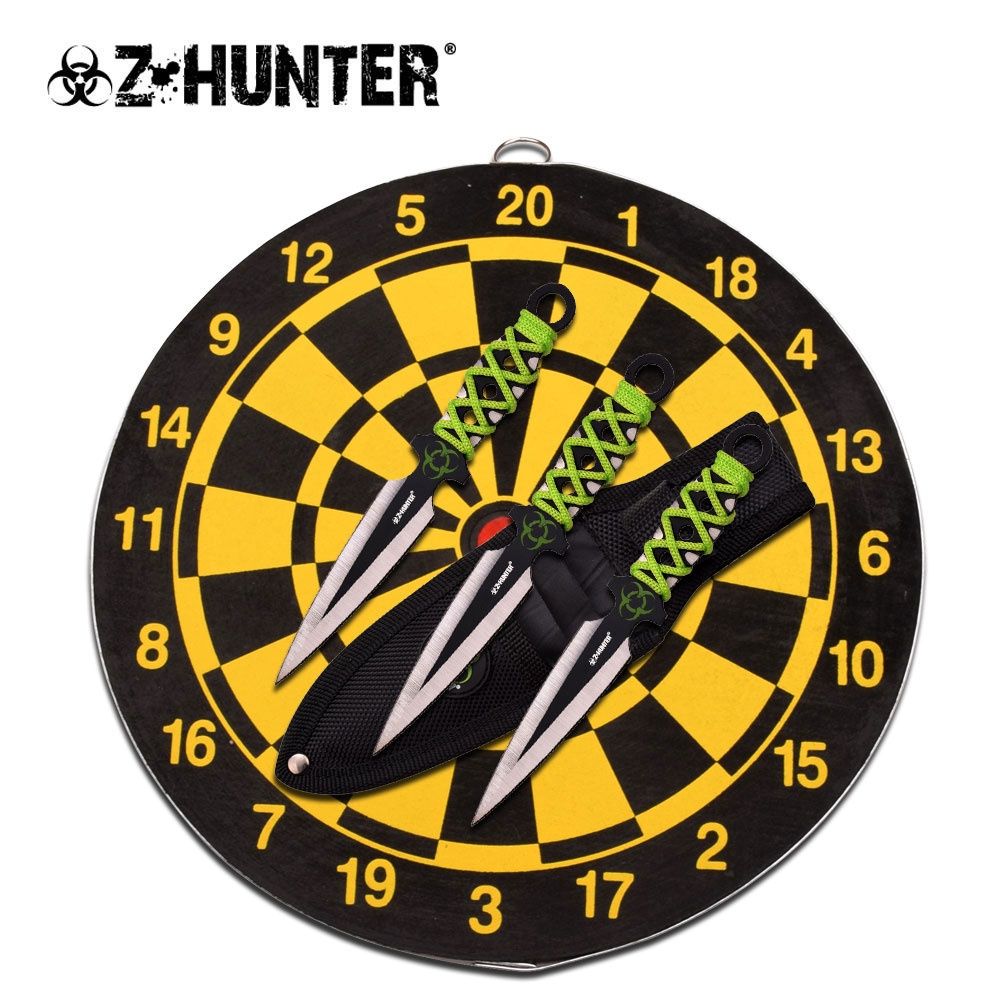 THRW: Z Hunter 7&quot; 2 T blk&amp;SL+target