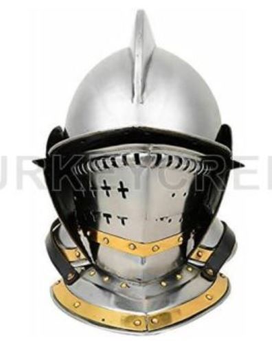 Helmet: Medieval  Burgonet Knight