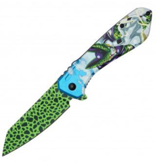 Knife: Insect Warrior PRNT HNDL GRN BLD