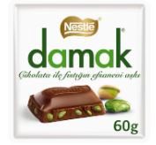 Damak Milk Choc Pistachio bar