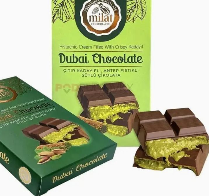 Milat Dubai Choco Bar Turkey