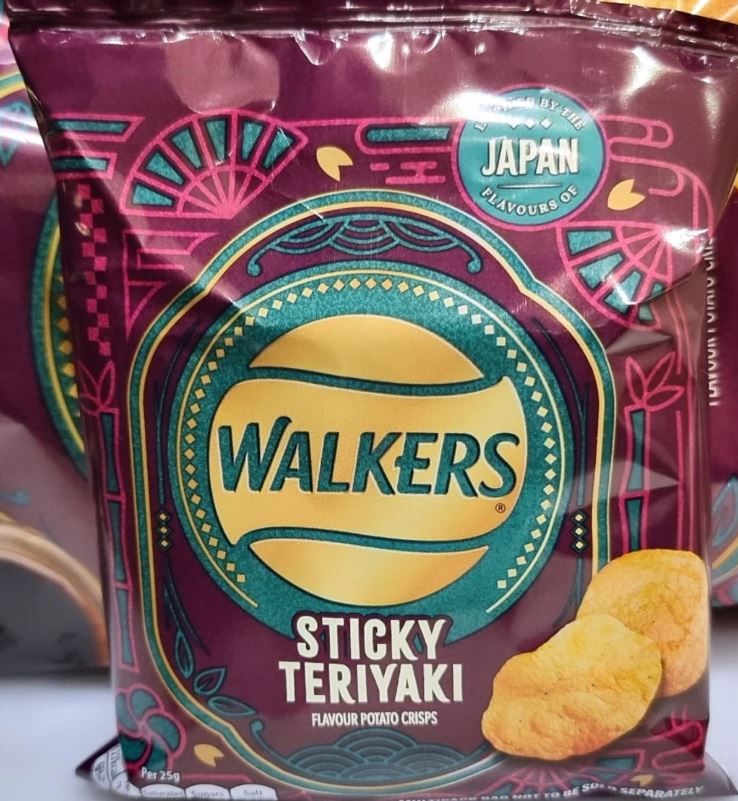 Walkers Sticky Teriyaki Crisps