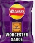 Walkers L&amp;P Worcester Sauce Crisps
