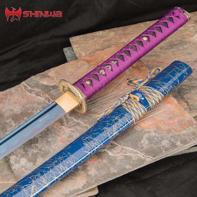 Katana: Shinwa Purple Serpent BLU Scabb