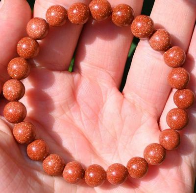 Gemstone Bracelet: GoldStone