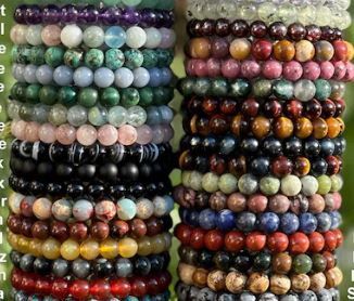 Gemstone Bracelet: assorted