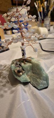 Angel Gem Tree: Aquamarine base