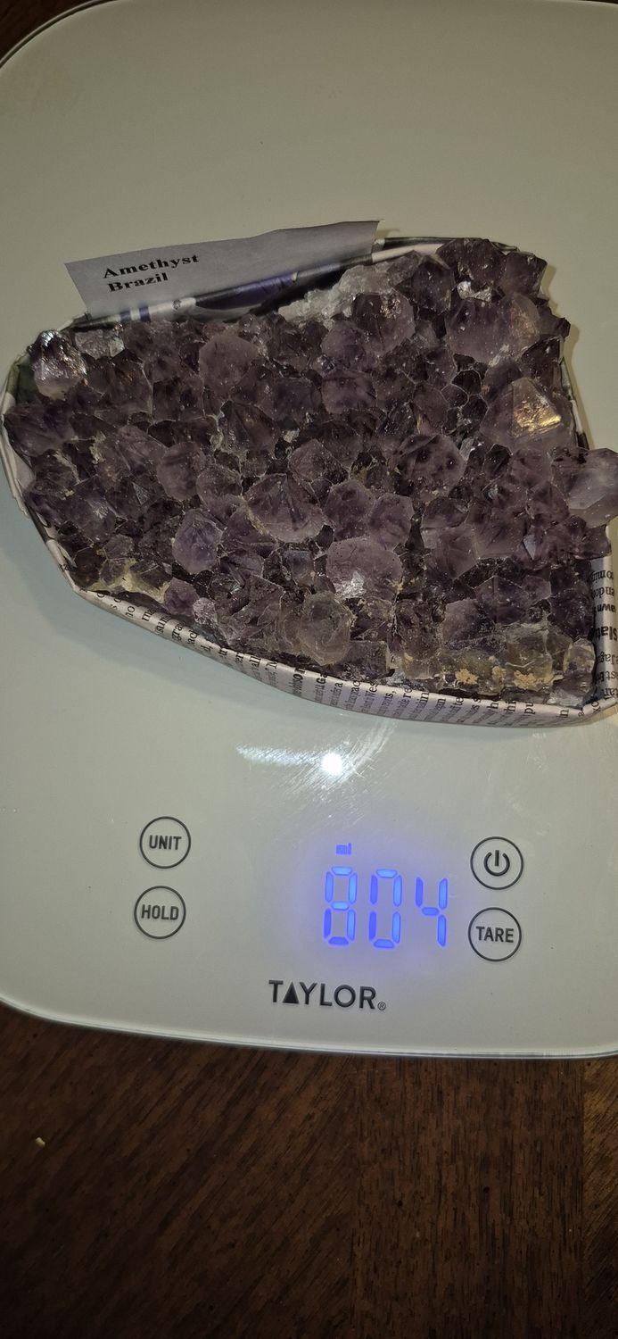 Amethyst Cluster 805gm Brazil