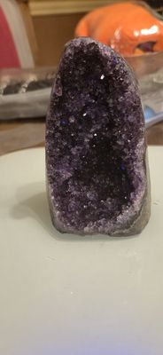 Amethyst Cluster mini cathedral 423gm
