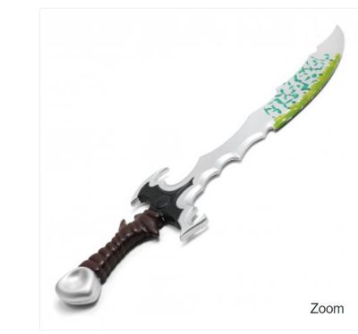 Foam: SLVR BLD w/ PNTD desgn, BRWN/SLVR HNDL