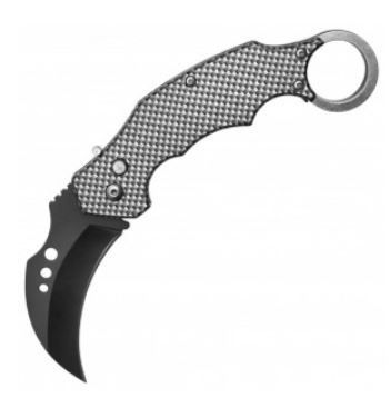 Karambit: Push Button Carbon Fiber 8&quot;
