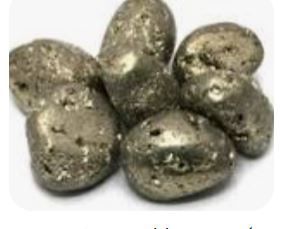 Tumbled Pyrite: Fancy Peru 1 pc