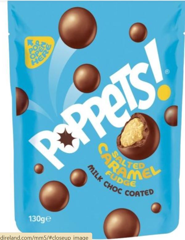 Poppets Salted Caramel Pouch