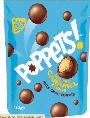 Poppets Salted Caramel Pouch