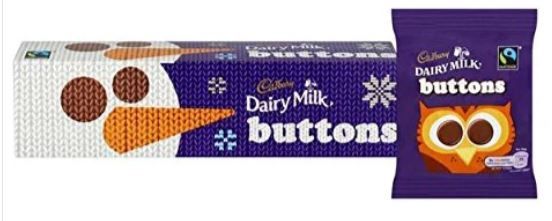 Cadbury Buttons Tube