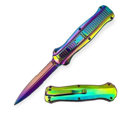 OTF:RNBW DBL Serrat BLD 9" Top Lever