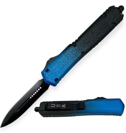 OTF: Nightshade BLU Deploy BLk BLD 8&quot;