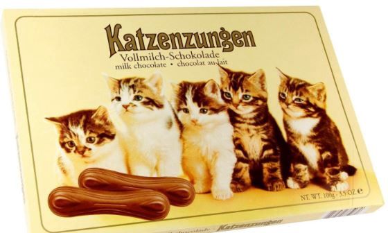 Sarotti Choco Cat Tongues Box