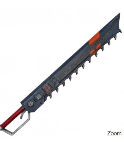FOAM; Chainsaw Black BLD Red Stripes 40&quot;