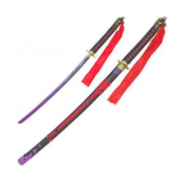 Katana: Psylocke&#39;s Psy -Katanared ribbon