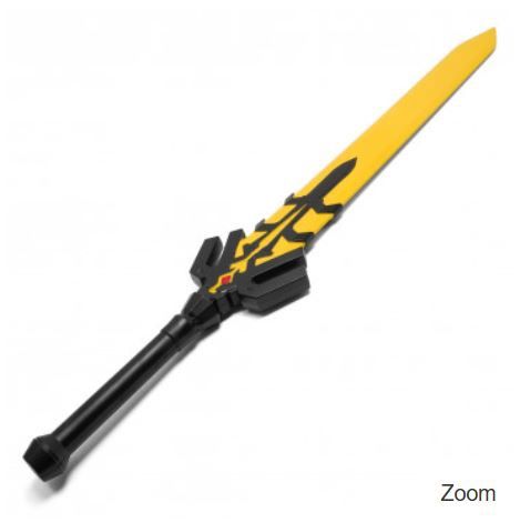FOAM: MAGIK&#39;s Sword yellow BLD/BLK HNDL