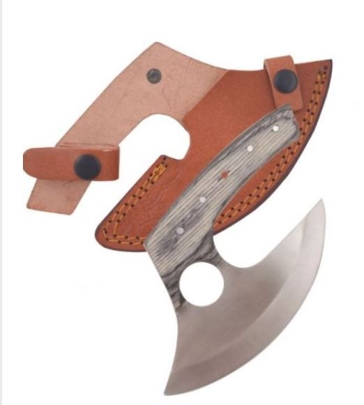 Old Ram Alaskan ULU BLK WD NDL 6"