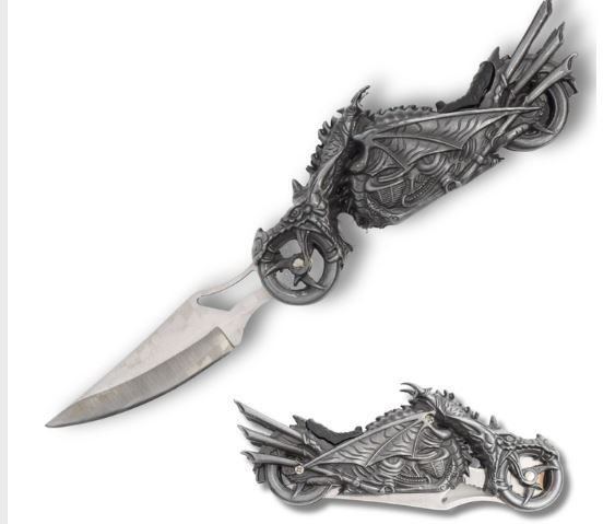 Knife: Motorcycle  Molded HNDL