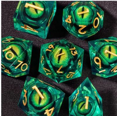 DND Dice: Liquid Core Asst