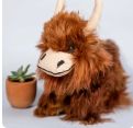Alpaca Stuffie: Highland Cow