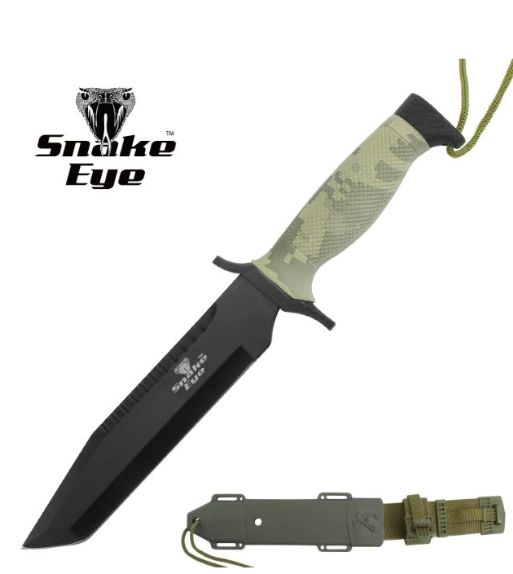 SE- Tactic FXD BLK BLD KNF  12" Nyl sheat