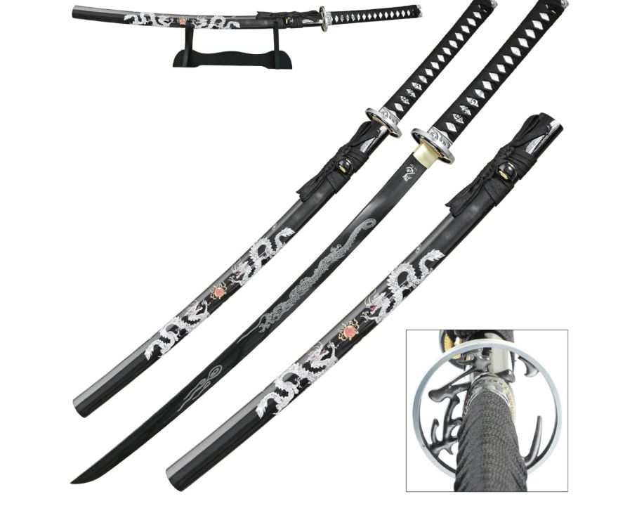 Ten Ryu Sword: HNDMD/FT Blade Dragon PRNT