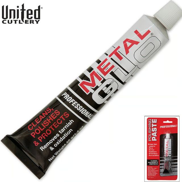 Metal GLO Polishing paste for blades