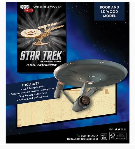 Incredibuilds:  3D USS Enterprise